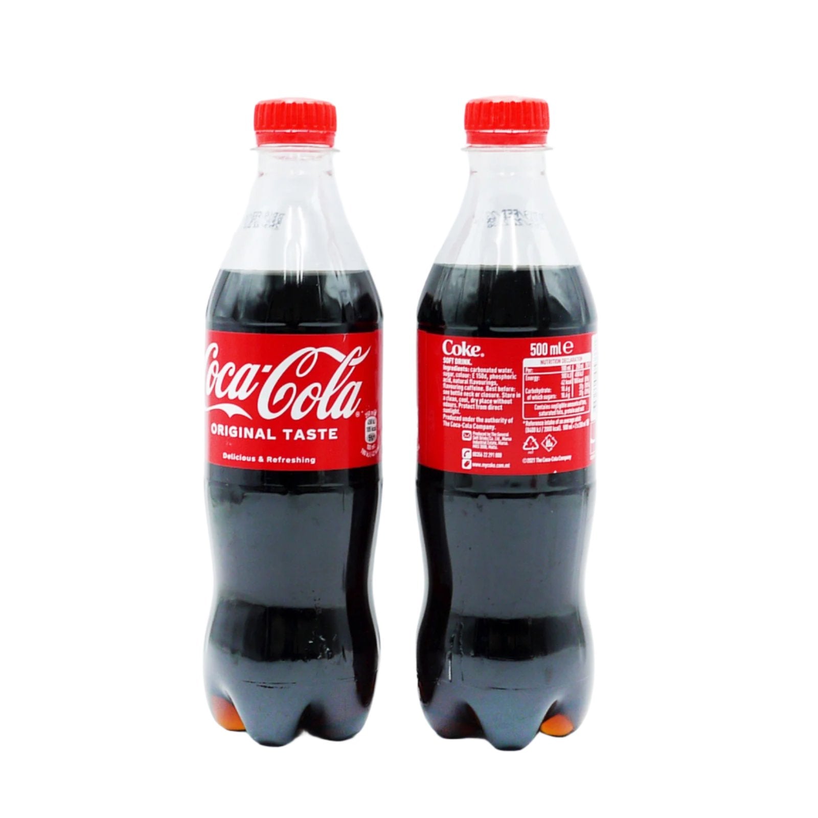 Coca Cola Original Taste Bottle 500ml | High Quality Beverage Product Online - Product Image Coca Cola Original Taste Bottle 500ml | High Quality Beverage Product Online - Product Image